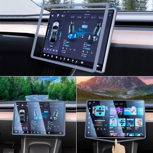 2PCS Protector Trim Frame Compatible with Tesla Model 3 Y - Product Imagery