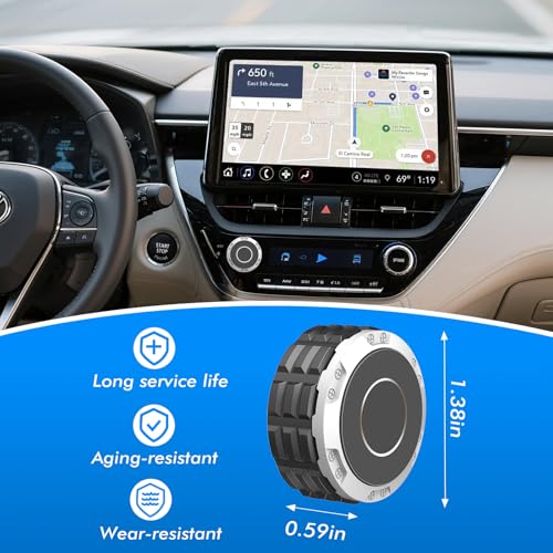 Volume Knob Replacement Compatible with 2022-2025 Toyota Tundra - Product Imagery