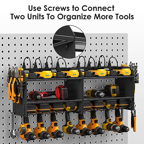 CCCEI Modular Power Tool Organizer Wall Mount Charging Station, - Product Imagery