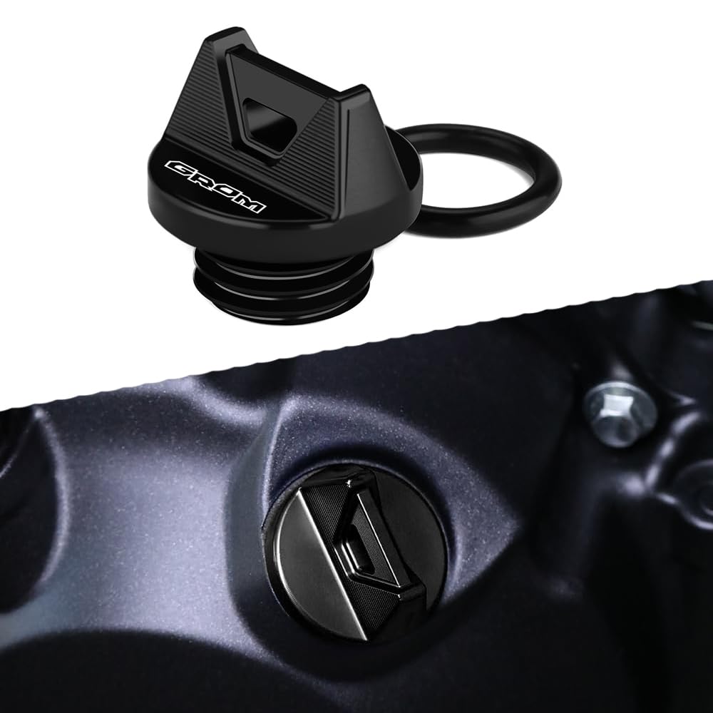 Motorcycle Engine Oil Screw Cover For Grom MSX 125 2014-2023 - Product Imagery