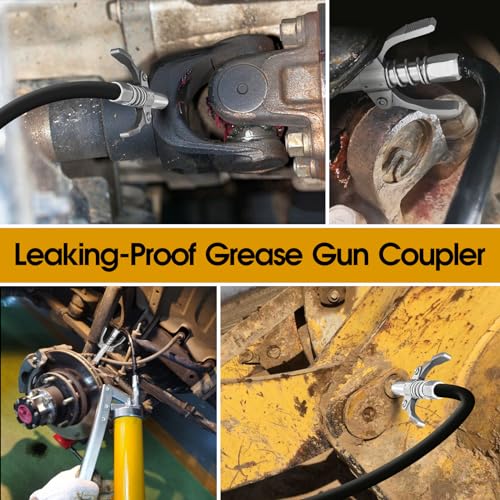 Akeoil Grease Gun Coupler, Grease Gun Tips, Grease Gun - Product Imagery