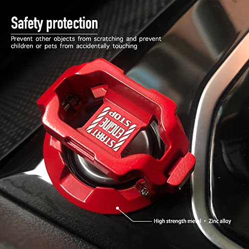 𝙊𝙧𝙞𝙜𝙞𝙣𝙖𝙡 | Tybasthe Push Start Button Cover, Car Engine - Product Imagery