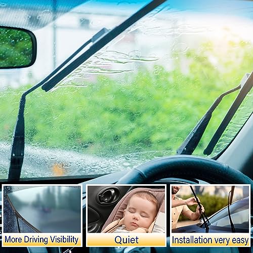 3 Wipers Fits Honda CRV CR-V 2012-2016 Wiper Blades - Product Imagery