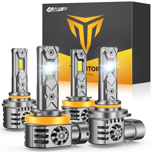 Termitor NextGen H11/H9/H8 9005/HB3 LED Bulbs Combo, Upgraded - Product Imagery