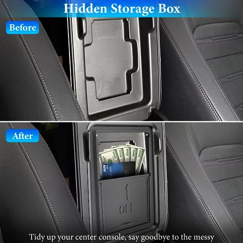 YPHUIKI 3PCS Center Console Organizer for Honda CR-V 2023-2026 - Product Imagery