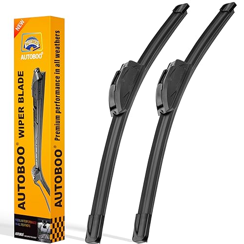 AUTOBOO 26" and 16" Windshield Wipers Blades (Pack Of 2) - Product Imagery