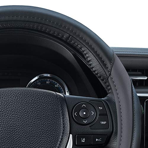 Motor Trend SportDrive Faux Leather Steering Wheel Cover, - Product Imagery