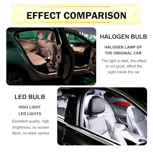24PCS Car LED Bulbs, LED Interior Car Lights Combination Bulb - Product Imagery