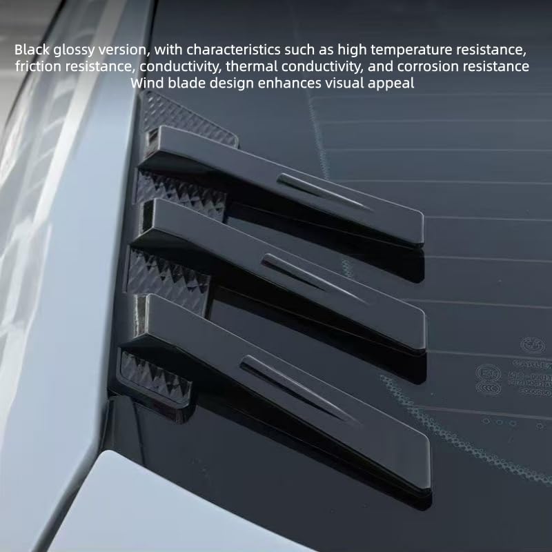 Car Rear Windshield Side Spoilers for KIA Soul 2015-2021 - Product Imagery