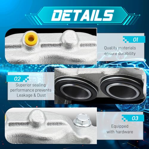 IRONTEK 192712 Front Left Driver Side Brake Caliper Assembly - Product Imagery