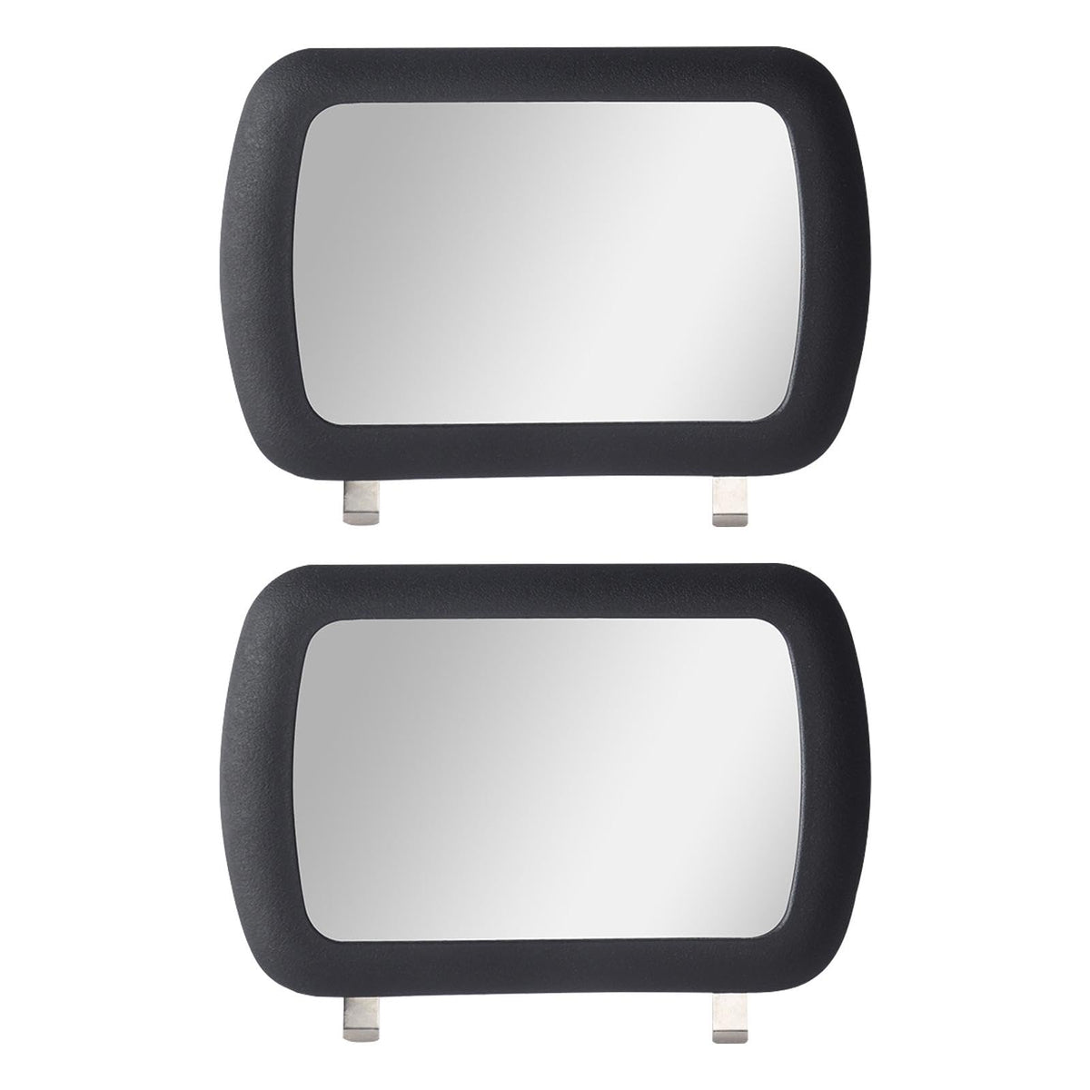 Tookie 2 Pack Clip-On Visor Mirror, Car Sun Visor Mirror HD - Product Imagery