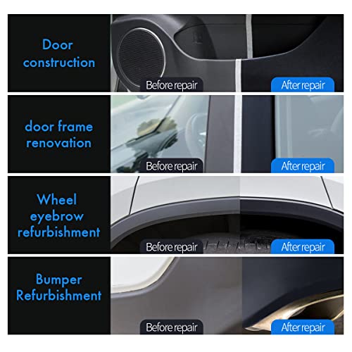 2 Pack Plastic Repairer for Cars Resists Water, UV Rays, Dirt, - Product Imagery