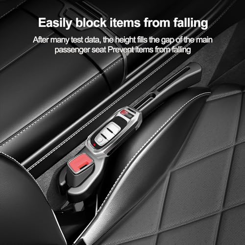Stacool [2026 Upgrade] 2PCS Car Seat Gap Filler with Phone - Product Imagery