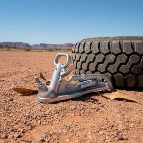 Trailer Coupler Heavy Duty Tow Hitch Connector Latch Australian - Product Imagery