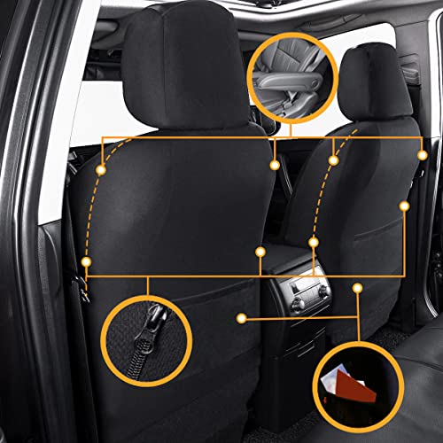 Flying Banner car seat Covers Protects Water Proof Faux Leather - Product Imagery