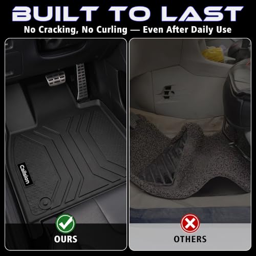 Floor Mats Full Set for Hyundai Palisade 2020-2025 7/8 Seats - Product Imagery
