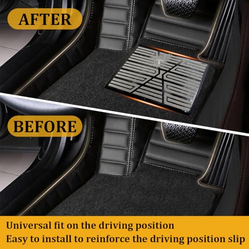 9.06 x 5.91 Inch PVC Floor Mat Repair Patch, Gray - Product Imagery
