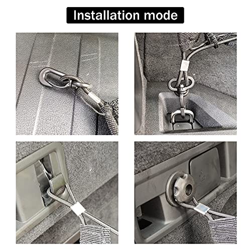 Amiss Cargo Net Stretchable. Adjustable Elastic Trunk Storage - Product Imagery
