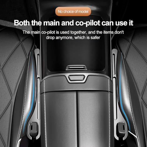 Stacool [2026 Upgrade] 2PCS Car Seat Gap Filler with Phone - Product Imagery