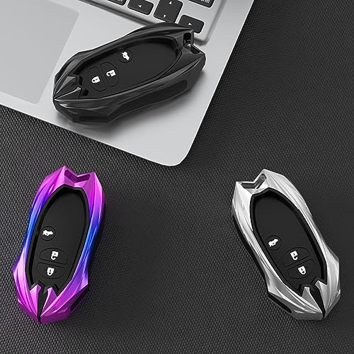 Zinc Alloy Key Fob Case Cover Holder Shell Compatible for Toyota - Product Imagery