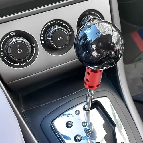 M12x1.25 Gear Shift Knob Adapter, with 4-Size Hoses (Red) - Product Imagery