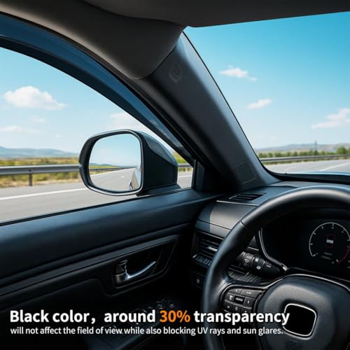 Tape on Window Deflector Fit Hyundai Tucson 2022-2026 Rain Guard - Product Imagery
