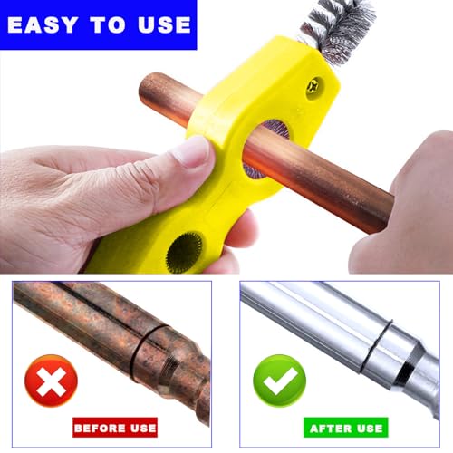 Ohleats Battery Terminal Cleaning Brush, 4 in 1 Anti-Corrosion - Product Imagery