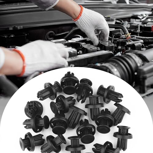 20PCS Car Front Bumper Clips Compatible with Honda & Acura,Push - Product Imagery