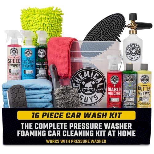 Chemical Guys, 16-Piece Arsenal Builder Car Wash Kit, Foam - Product Imagery