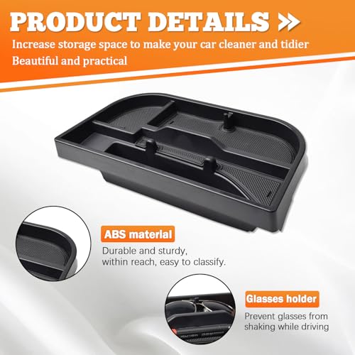 Dashboard Storage Tray for 2022-2026 GMC Sierra/Chevy Silverado - Product Imagery