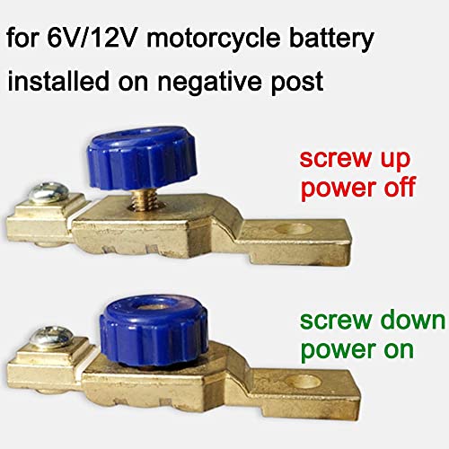 Motorcycle Battery Cut Off Switch Terminal Anti-Leakage - Product Imagery