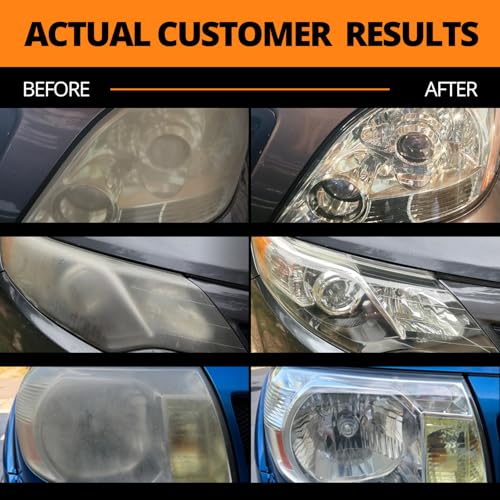 CERAKOTE® Ceramic Headlight Restoration Kit, 10 Wipe Kit - Product Imagery