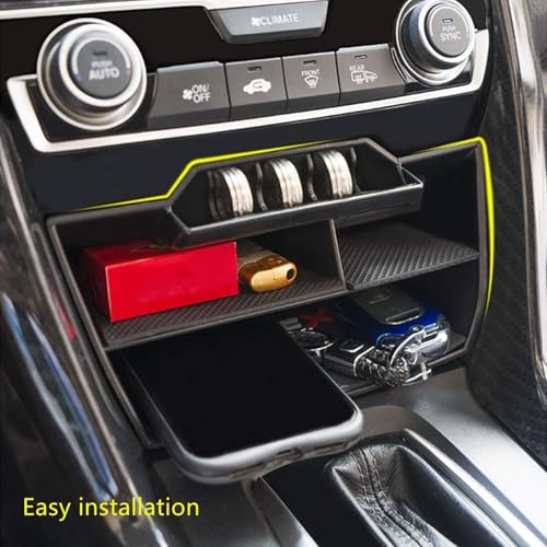 Waterproof ABS Plastic Caddy for Honda Civic Sedan 10th Gen - Product Imagery