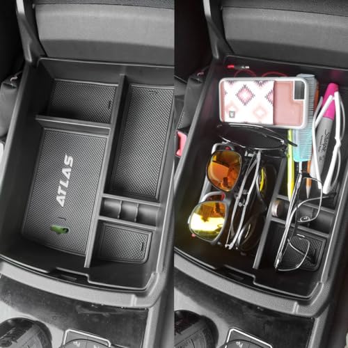 EDBETOS Center Console Organizer Tray Compatible with Atlas - Product Imagery