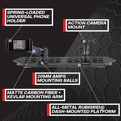 Bulletpoint RubiGrid Dash Mount Platform Phone Holder for - Product Imagery