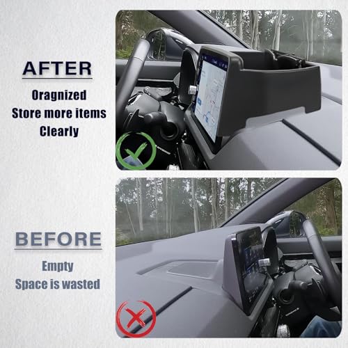 Center Console Dashboard Organizer for 2023-2026 Honda CRV - Product Imagery