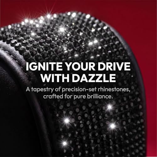 Bling Car Gear Shift Cover (Black) - Product Imagery