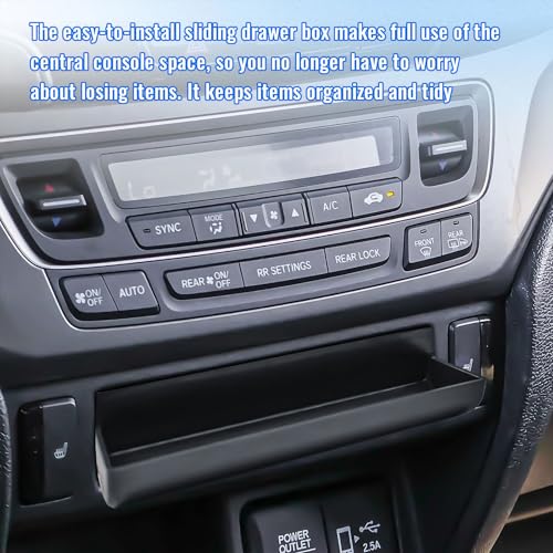 Console Drawer Tray for Honda Pilot 2016-2022/ Honda Ridgeline - Product Imagery