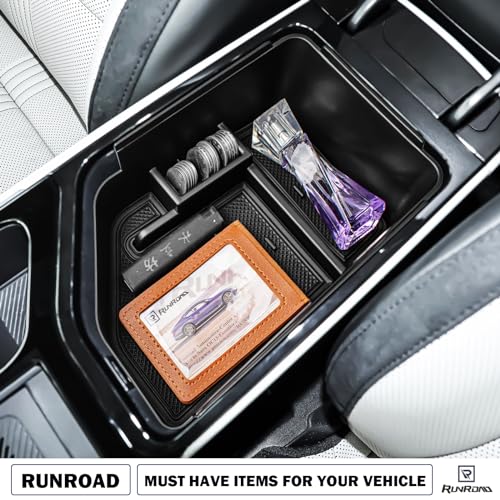 RUNROAD Center Console Organizer Tray For 2022-2026 Kia EV6 - Product Imagery