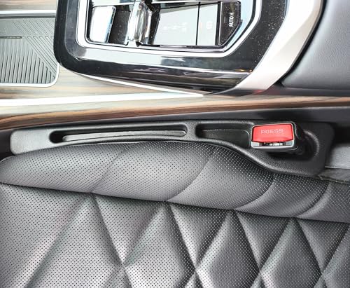 2 pack No Drop Car Seat Gap Filler Guard, Catcher Blocker - Product Imagery