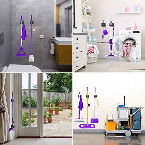 Stainless Steel Broom Holder, Heavy Duty, Rust Resistant, 4 - Product Imagery