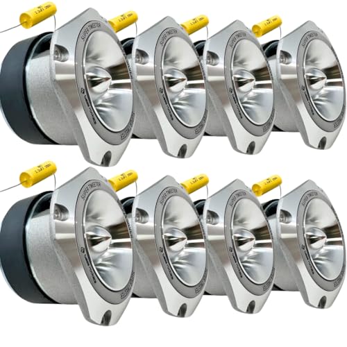 Bass Rockers BRCP24 Silver 4" Bullet Tweeter, 400W Peak/200W - Product Imagery