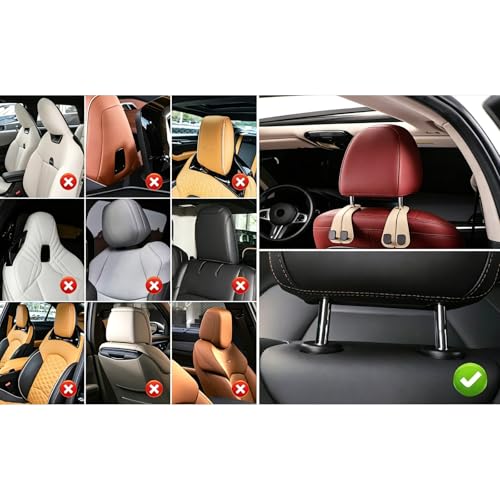 car hooks for purses and bags cute car purse hook seat headrest - Product Imagery