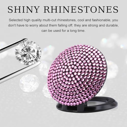 povtii Car Start Stop Button Cover, Anti-Scratch Bling Push - Product Imagery