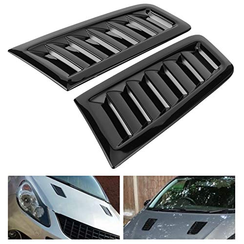 2PCS Universal Hood Air Vents for Car Hood Scoop, Bonnet Vent - Product Imagery