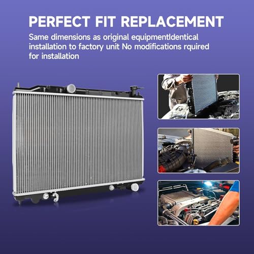 UIU Replacement Radiator Compatible with Honda Pilot 2006-2008 - Product Imagery