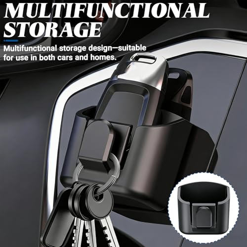 Car Key Fob Holder for Dashboard, Car Garage Key Card Holder, - Product Imagery
