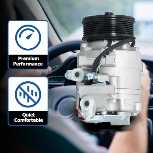 WFLNHB AC Air Compressor Replacement for Honda Civic 2006 2007 - Product Imagery