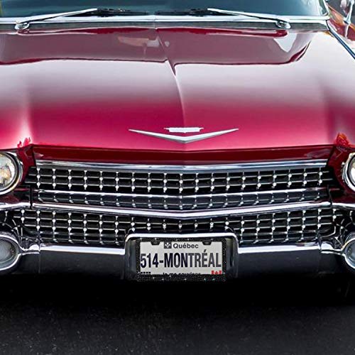 Bling License Plate Frame for Women, 1PCS Sparkly License Plate - Product Imagery