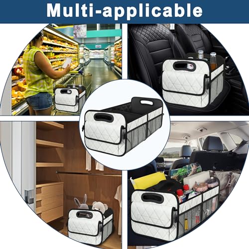 Deosk Trunk Organziers and Storage with Reinforced Handles,Car - Product Imagery